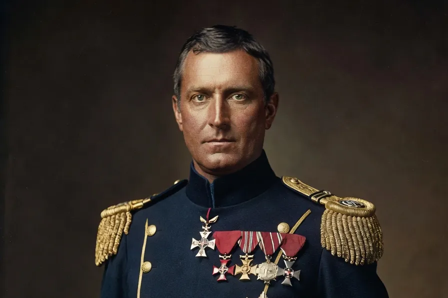 Portrait du colonel Pierre-Marie Denfert-Rochereau en uniforme militaire