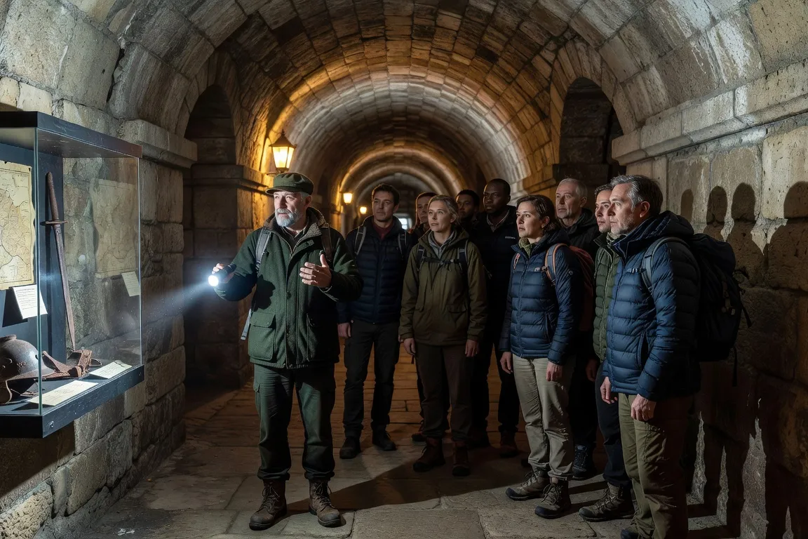 Visite guidée dans les casemates de la Citadelle de Belfort