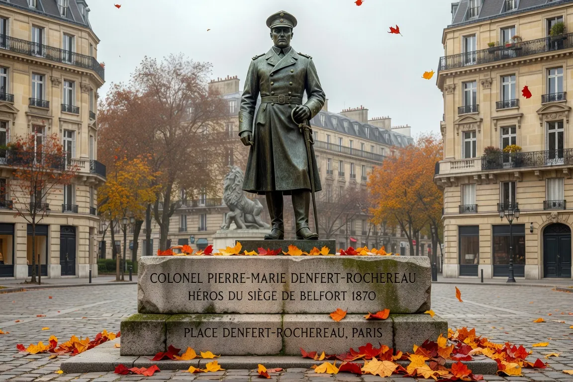Le colonel Denfert-Rochereau, le Lion de Belfort en personne