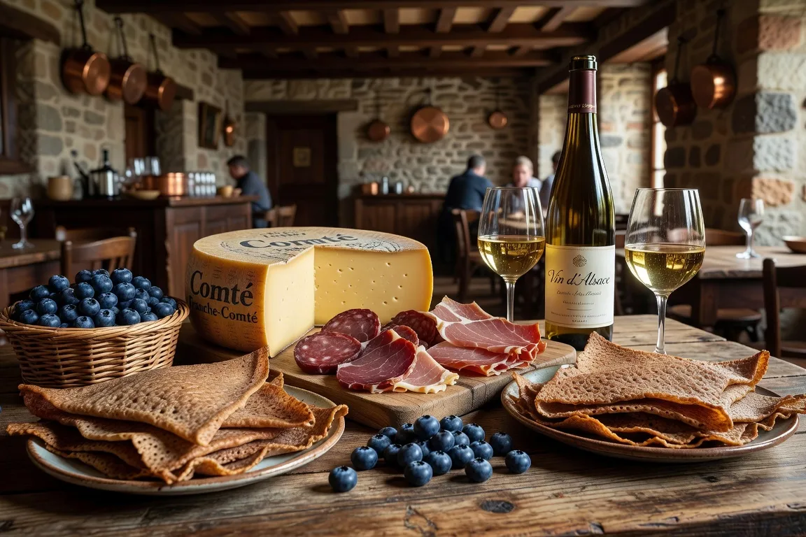 Gastronomie du Territoire de Belfort : myrtille des Vosges, spécialités et adresses