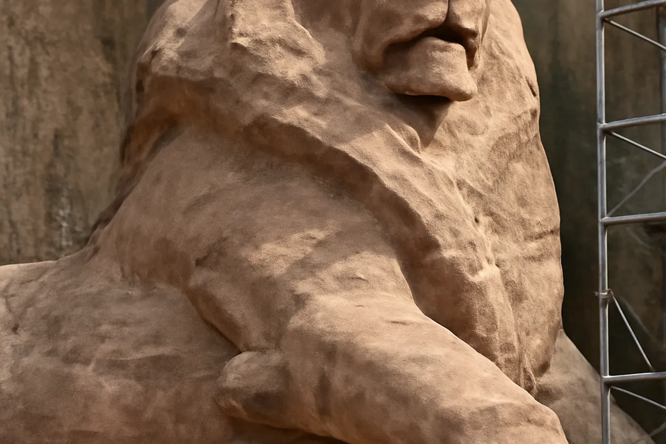 La restauration du Lion de Belfort : entretien avec Sophie Grangier
