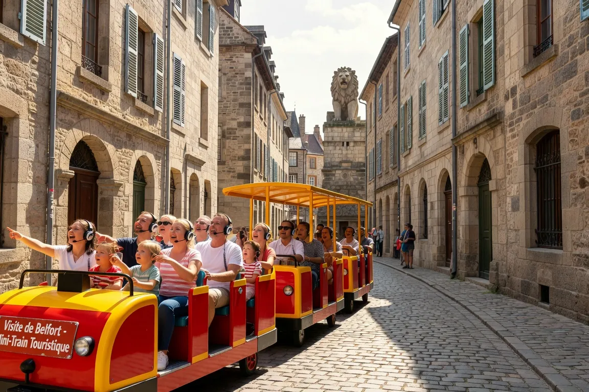 Le petit train touristique de Belfort