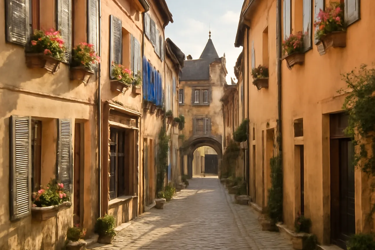 Vieille ville de Belfort : itinéraire de promenade entre façades colorées et ruelles